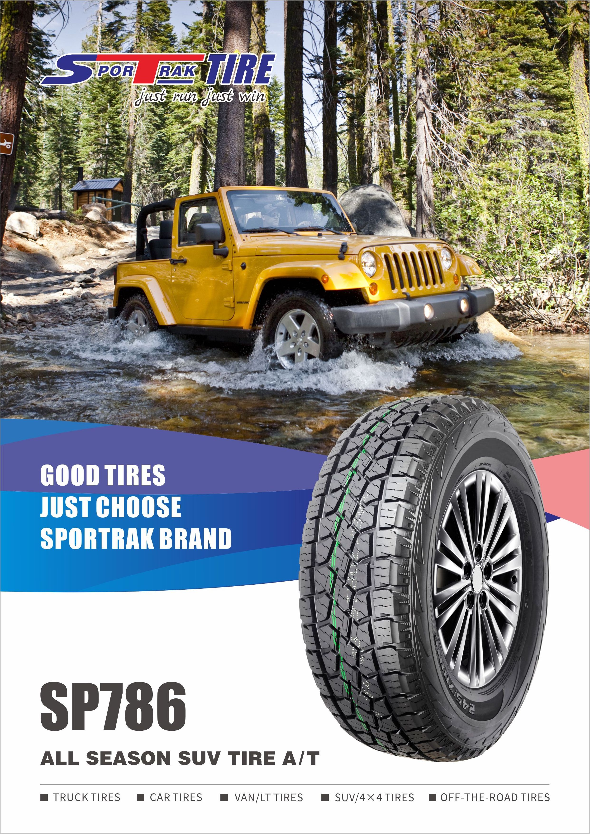 All season SUV tire A/T 215r15c 215 75R15LT full range cheap tire