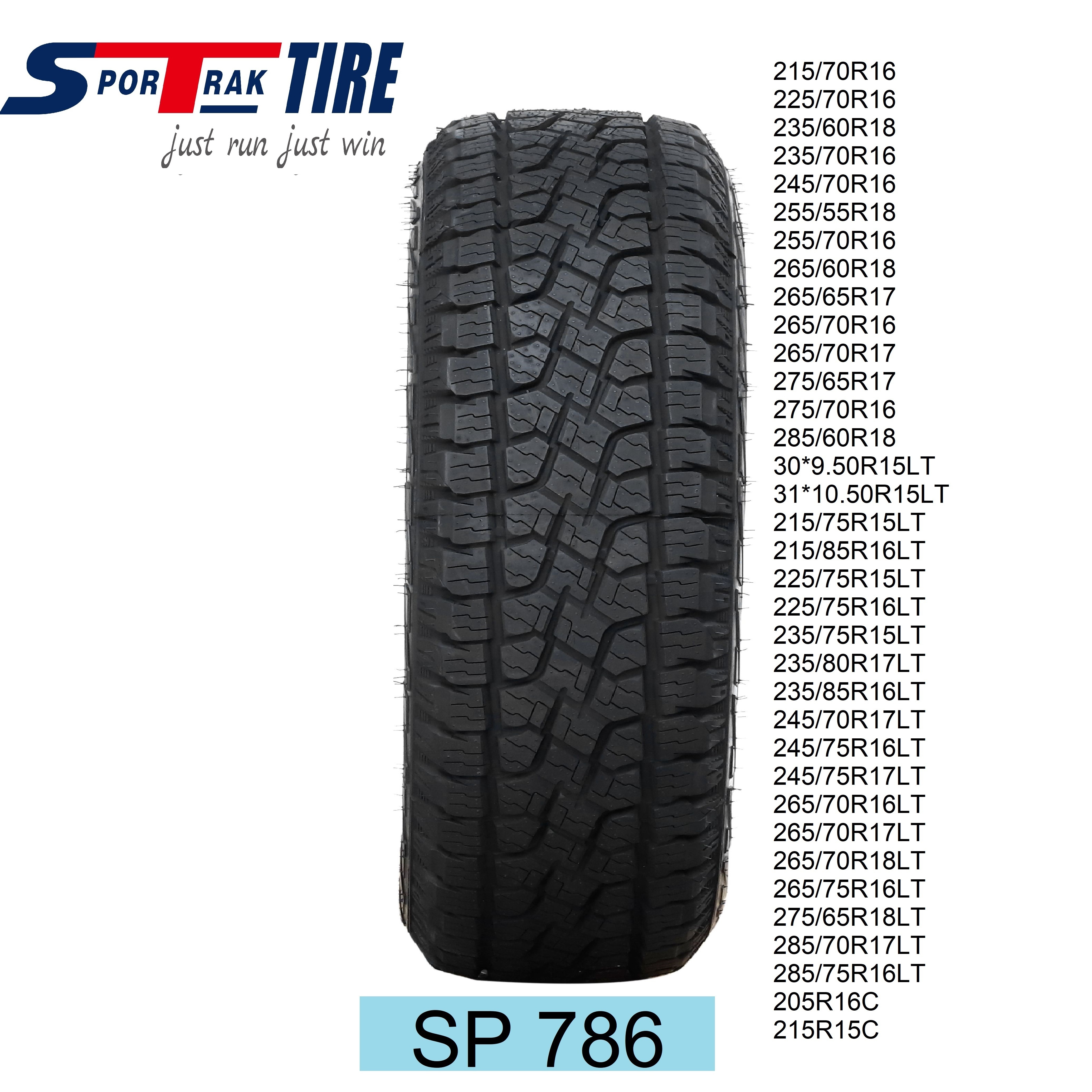 Sportrak Car tires tyres Wholesale New PCR Chinese Steel Rubber Material passenger car wheels tires for cars