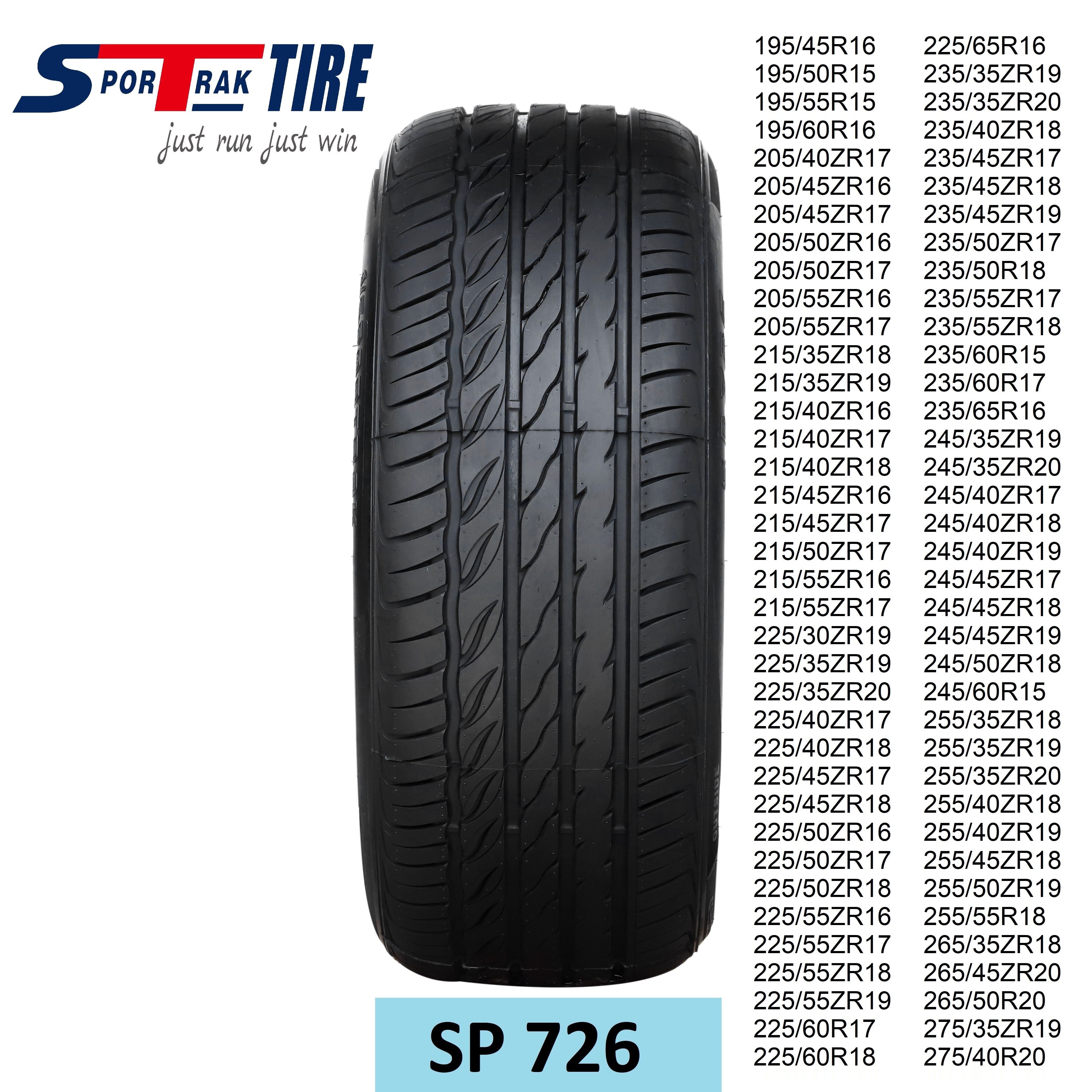 Sportrak Car tires tyres Wholesale New PCR Chinese Steel Rubber Material passenger car wheels tires for cars