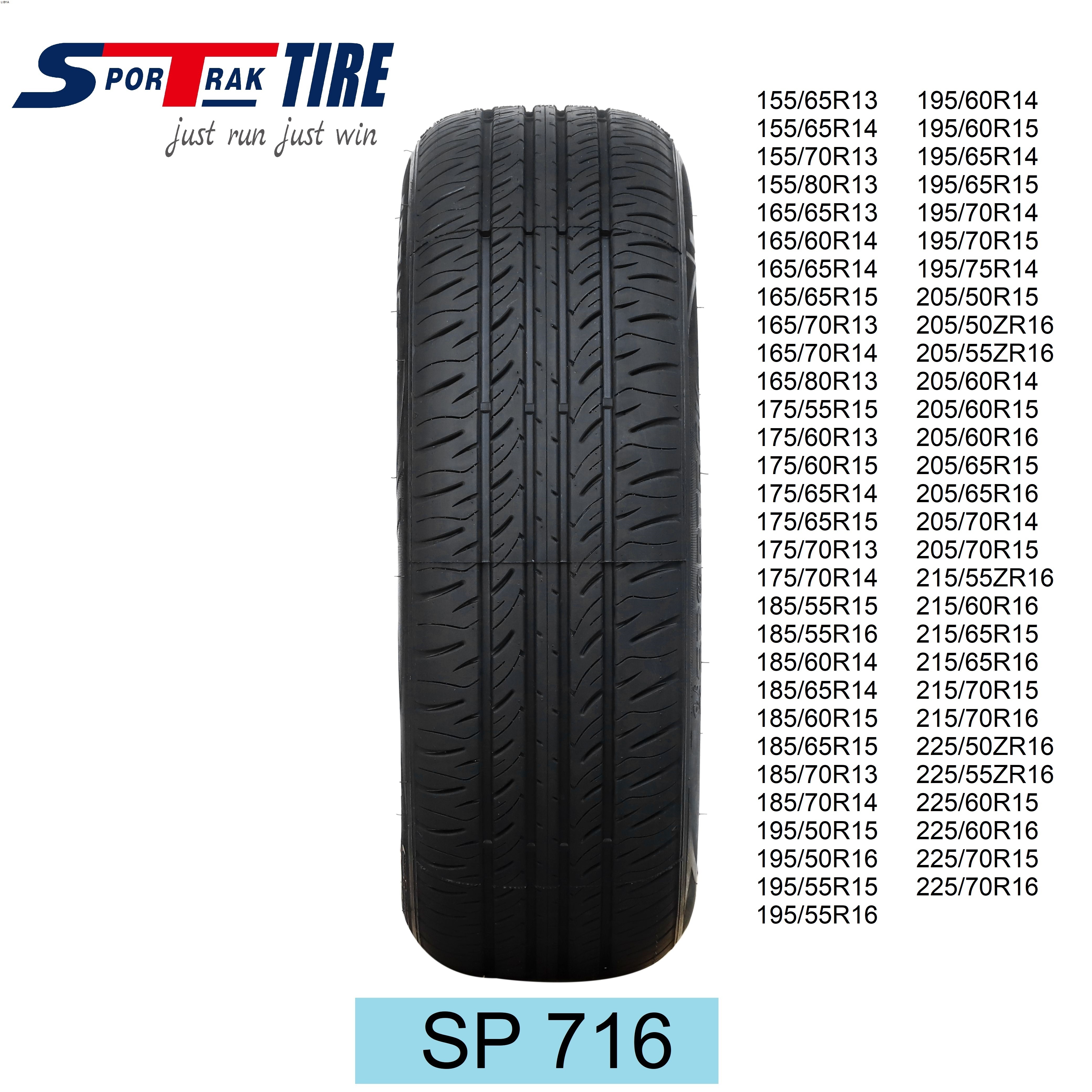 Sportrak Car tires tyres Wholesale New PCR Chinese Steel Rubber Material passenger car wheels tires for cars