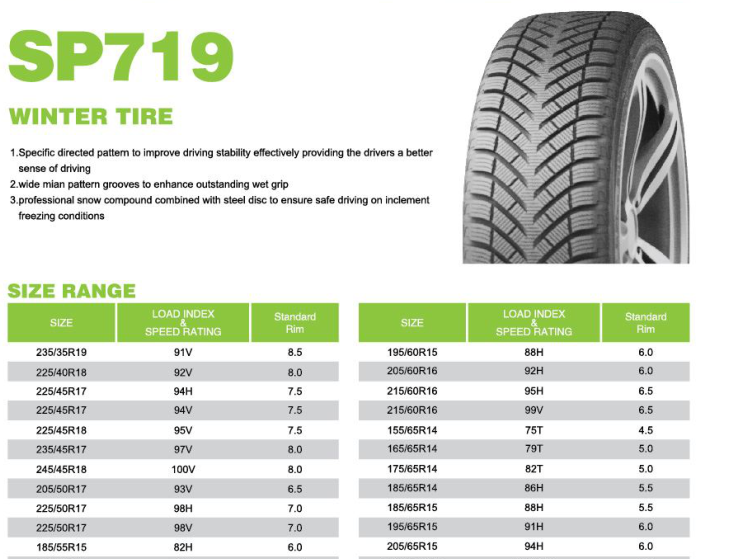 High quality winter snow tire 225/40r18 235/35r19 tires manufacture's in china 245/45r18 195/55r15 passenger car tires