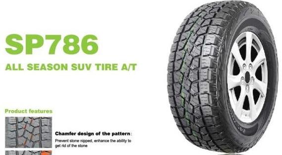 All season SUV tire A/T 215r15c 215 75R15LT full range cheap tire