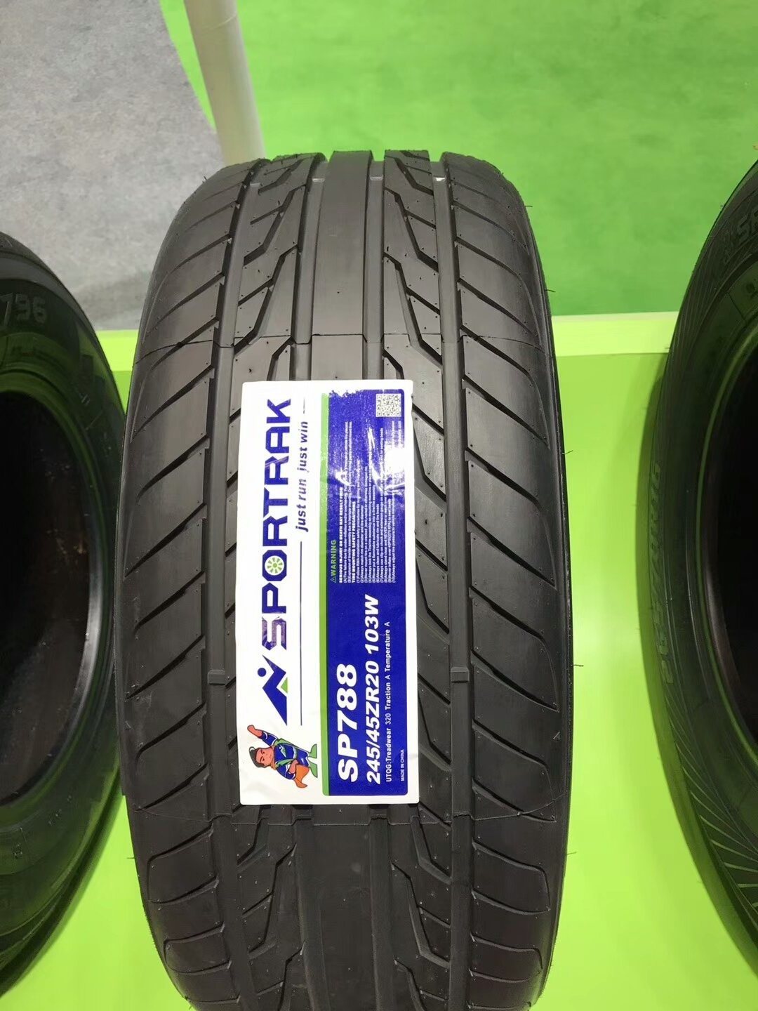 slick car tyre 195/50r15  rally gravel tires