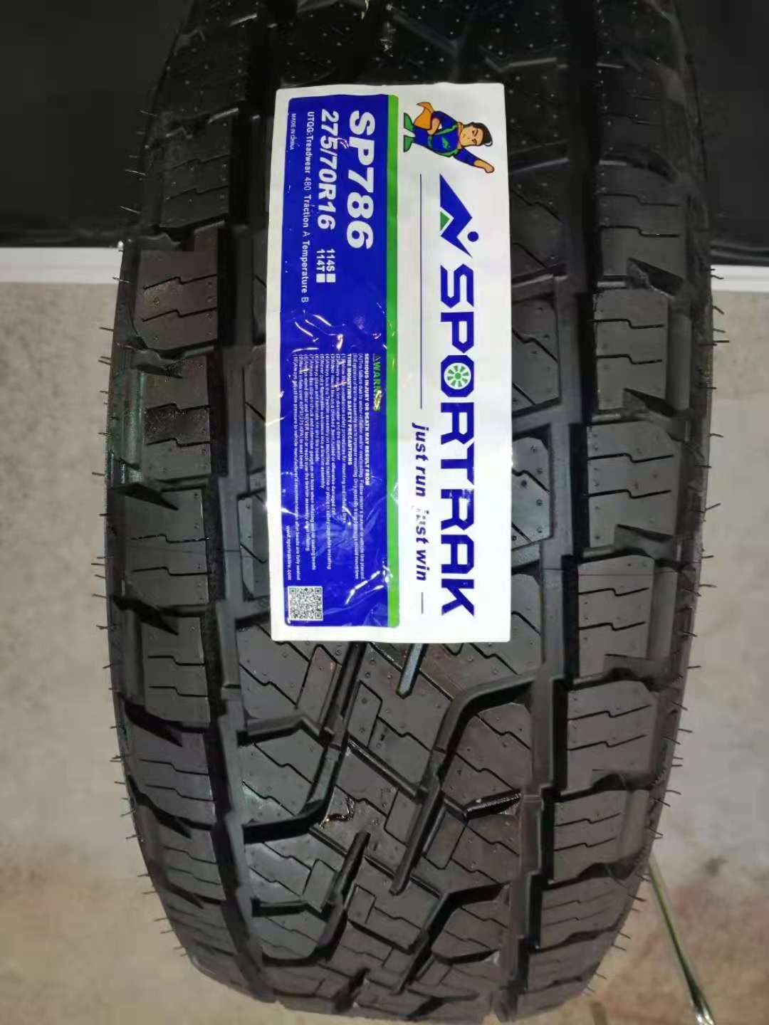 China SPORTRAK best sell 185R14C 195R14C white letter 205R14C 215/75R16C passenger car tires