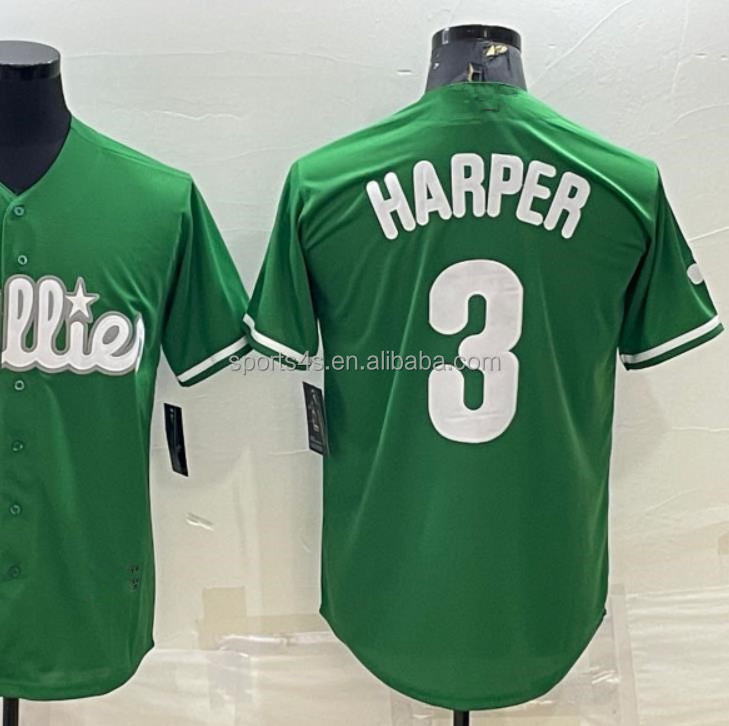 Wholesale  Quality USA baseball wears custom Philadelphia City phillie Team Baseball Jerseys