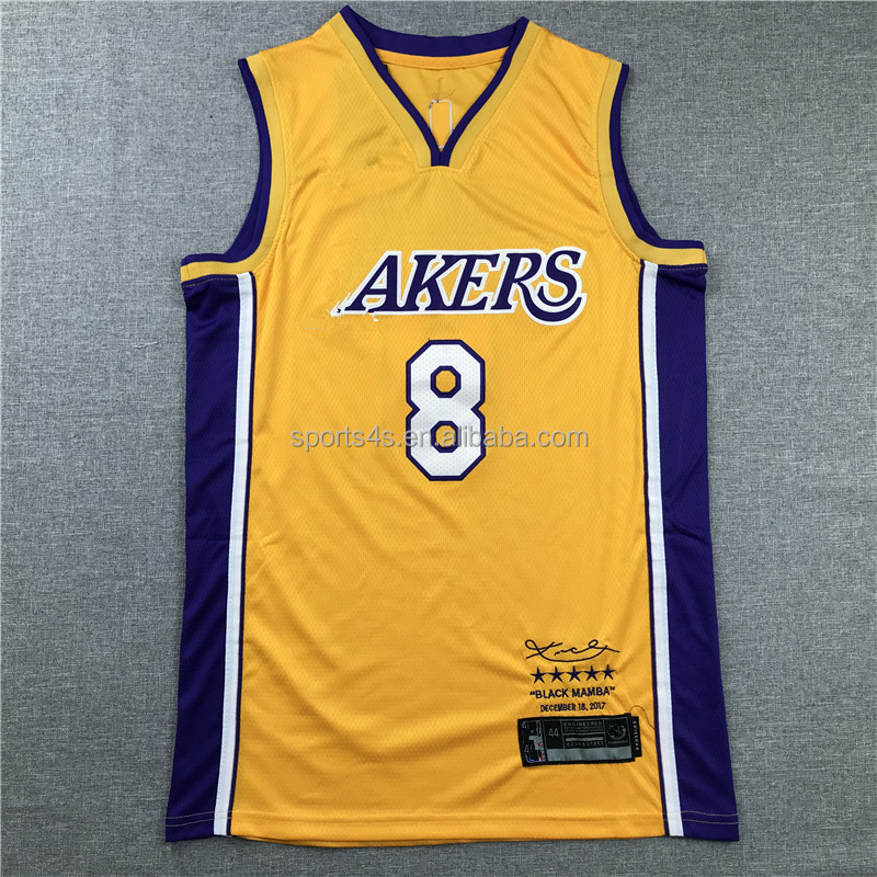 Best Price High Quality Ko-be Bryant custom basketball jersey kobes Uniforms nBaing- laker Jersey