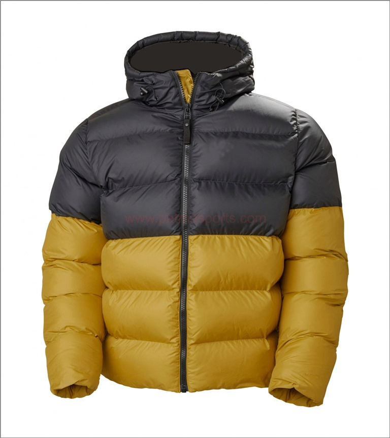 Trending Sublimation print Cold weather winter red bubble puffer coat men Bubble Padded jackets Best selling Design