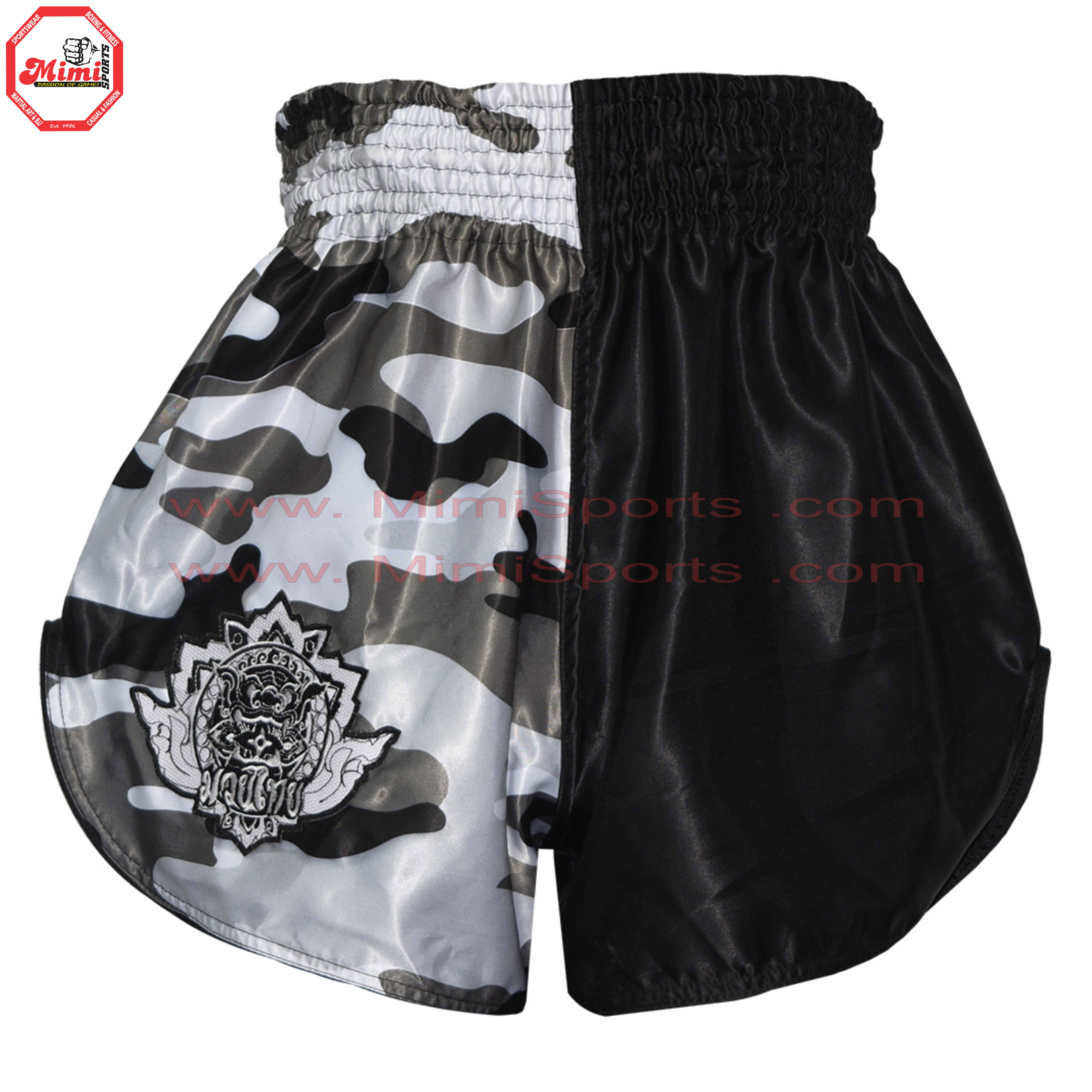 Custom Made Fashion Boxing Shorts Training Muay Thai Boxing Stain Short MMA Shorts Muay Thai Kids Muay Thai Shorts Breathable