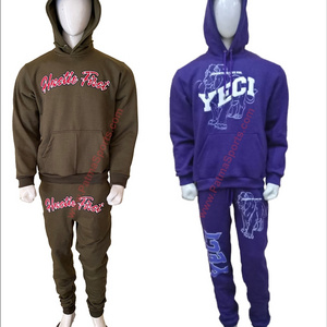 Best Selling OEM Wholesale Cotton Jogging Suits with your custom design, Tags, Labels, Chenille , Embroidery