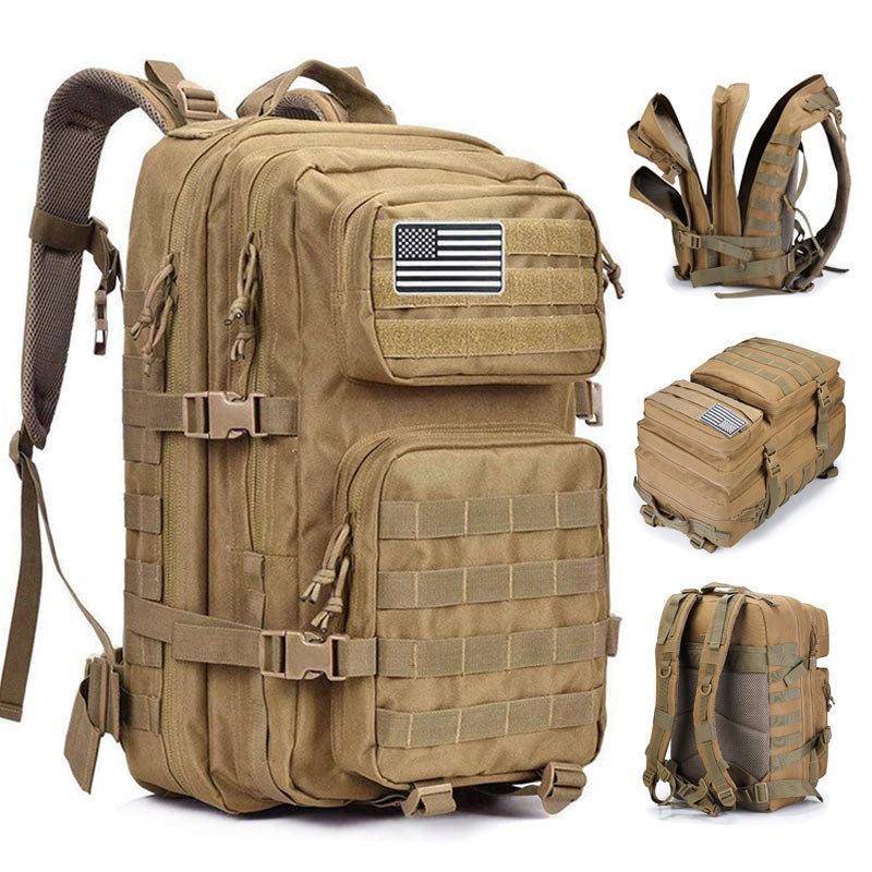 Tactical Backpack 45L large capacity Travel Outdoor Sport Hiking Hunting Survival Backpack tactic waterproof