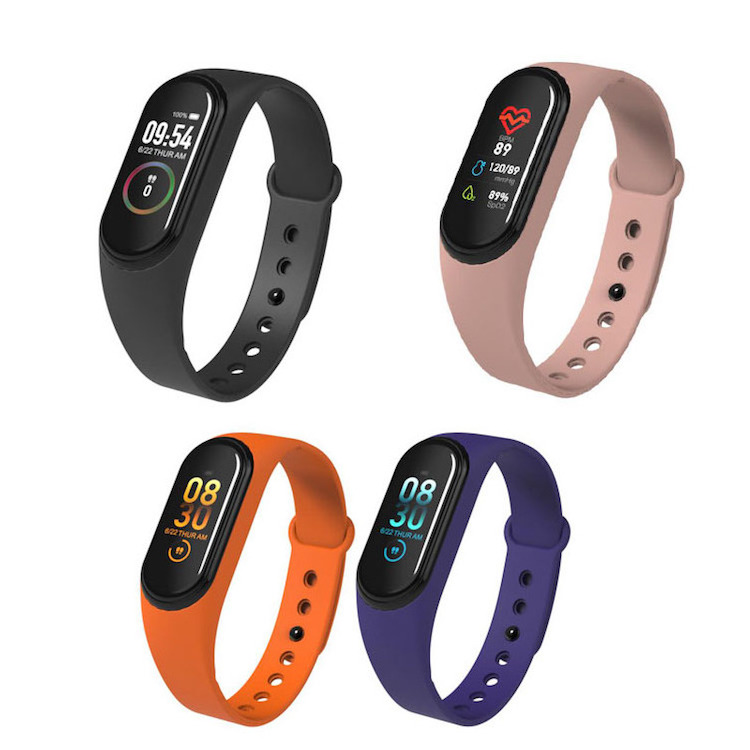 Smart watch with heart rate and blood pressure wrist band smart band M4 Fitpro health smartwatch