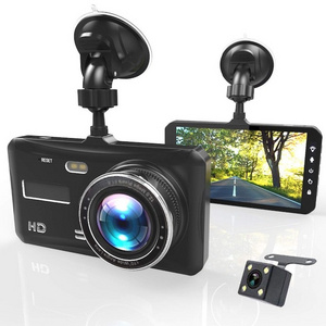 Car black box wdr full hd 1080p car dvr T672 dual lens vehicle blackbox dvr user manual