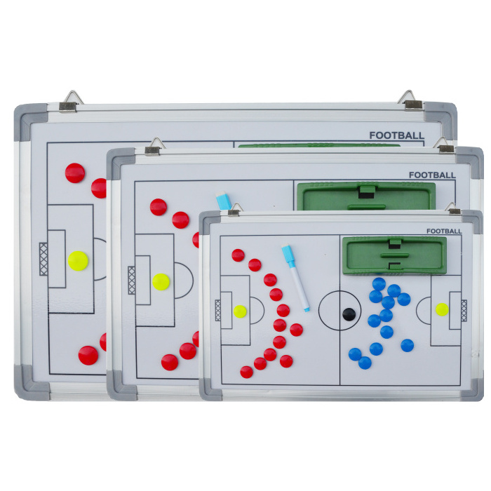 tactic board soccer magnet coaching white board with magnets pen dry erase duster double sided portable magnetic tactic board