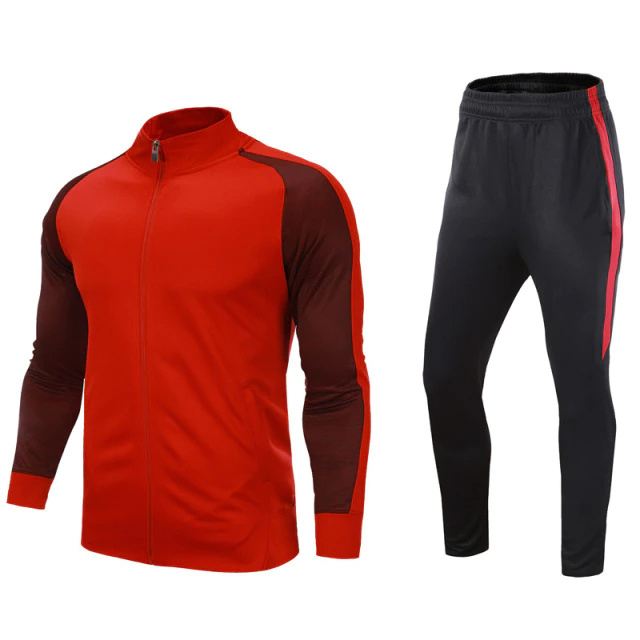 Best Quality men's Soccer Sportswear Tracksuit Jacket Wholesale Training Gym Track Suits Custom Men's Jogging Tracksuit