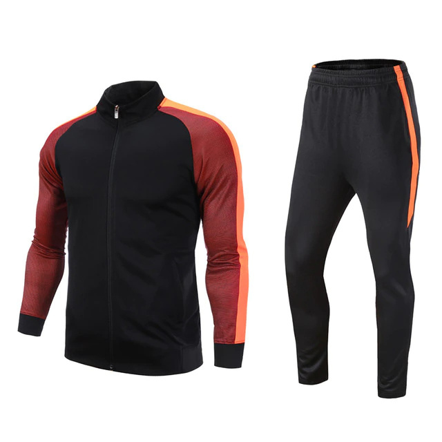 Best Quality men's Soccer Sportswear Tracksuit Jacket Wholesale Training Gym Track Suits Custom Men's Jogging Tracksuit