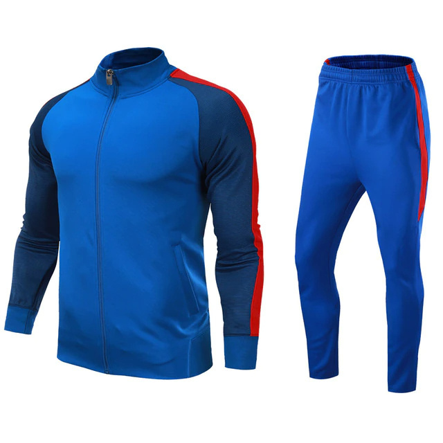 Best Quality men's Soccer Sportswear Tracksuit Jacket Wholesale Training Gym Track Suits Custom Men's Jogging Tracksuit