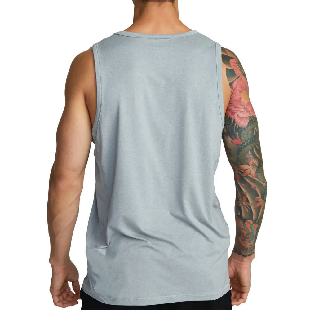 Wholesale Custom Logo Cotton Sports Running Vest Men's Tank Top Training Fitness Bodybuilding Men Sports Singlet