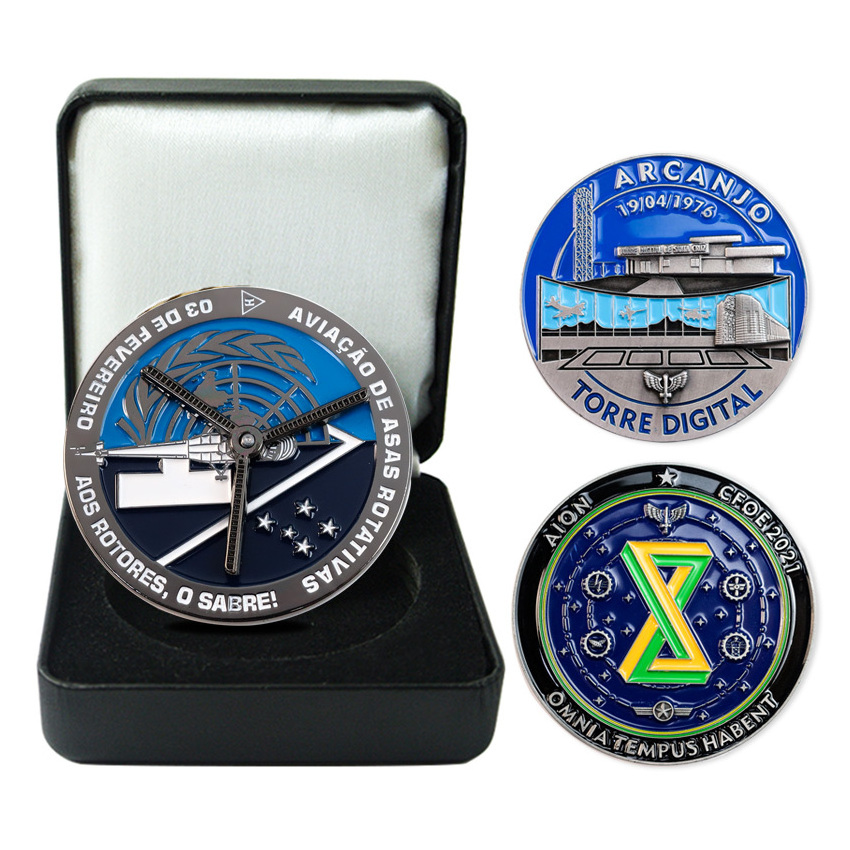 Commemorative metal coins Home Decor European style Coin collection Commemorative customized challenge coin