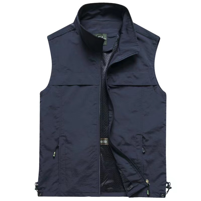 Sunny Outdoor Sport Hunting Retro Cargo Fashion Sleeveless Mesh Custom Flying Waistcoats Pack Jacket Mens Fishing Photography Ve