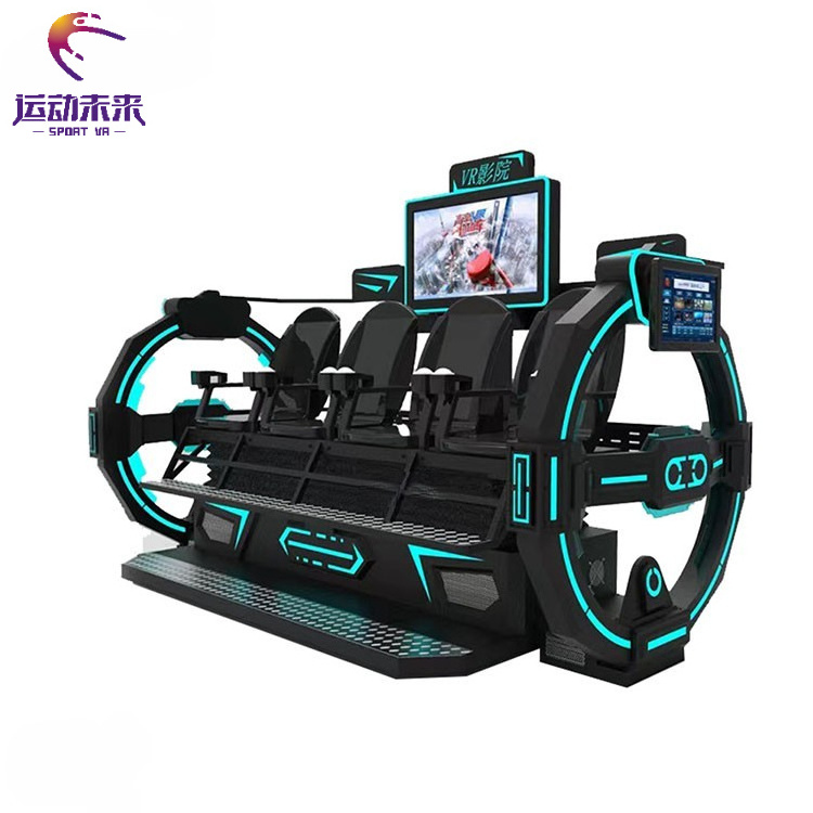 SportVR Amusement Park Rides Virtual Reality Vr Simulator 9D Movie Cinema 5D Roller Coaster Vr Cinema