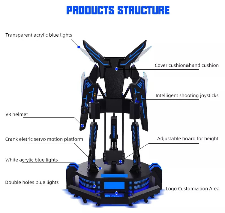 SportVR Standing VR flight Simulator 9d VR Rides 9d Standing Up Simulador For Sale