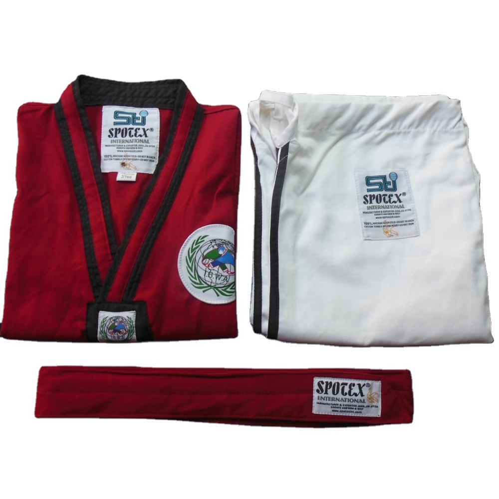 TAEKWONDO UNIFORMS Best Wholesale Best Light Material Martial Arts Taekwondo Dobok Kimono or uniform