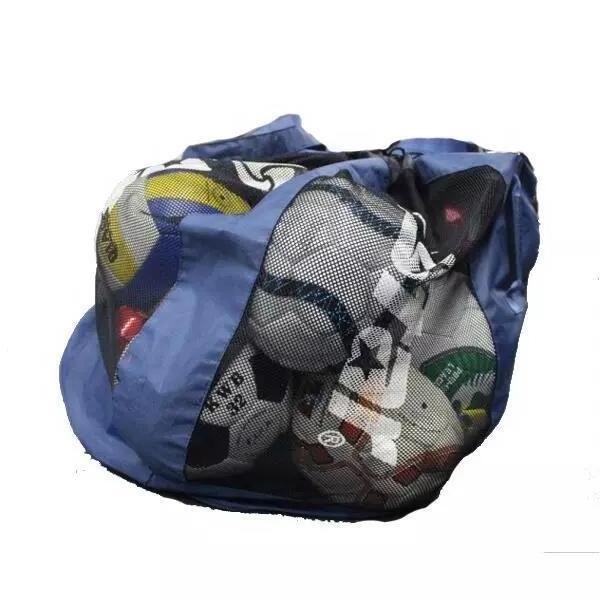 customized new basketball ball drawstring mesh carrying bag