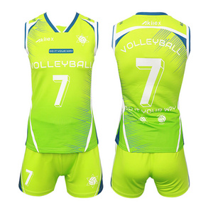 Wholesale Custom Sublimation Clothing Shirt Sports Women Men Volleyball Suit Female Volleyball Uniform