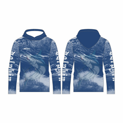 New Design Custom Fishing Shirt Sun Protection Hiking Outdoor Clothing Long Sleeve Sublimation Men Blank Fishing Jersey