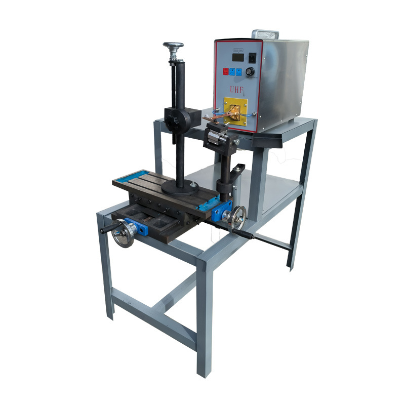 Low failure rate manual T.C.T saw blades brazing machine high frequency Induction heater heating welding machine