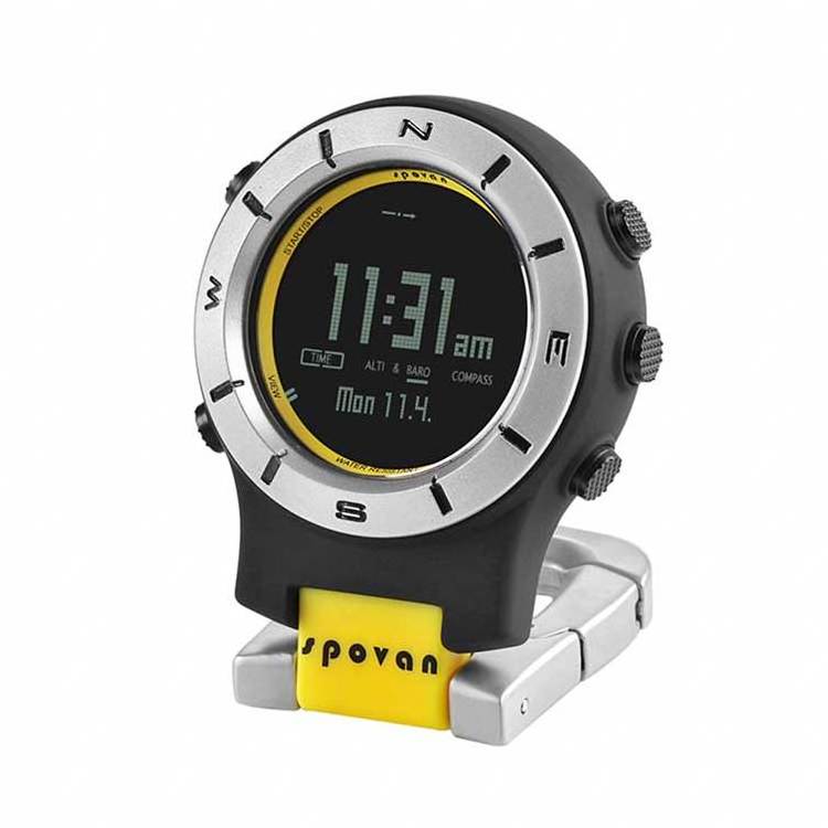 Spovan Waterproof Round Hiking Sport Watch With Thermometer Compass Altimeter