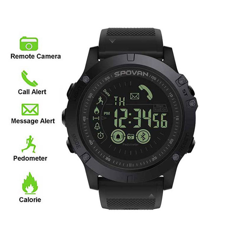 Custom Logo Long Battery Life IP68 Waterproof Smart Watch For Android iOS Phone