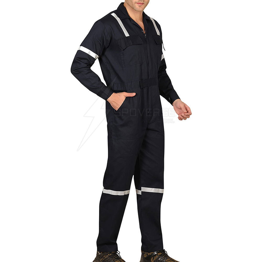 Wholesale Flame Fire Retardant Clothing Safety Coverall Customize Work Wear Working Coveralls