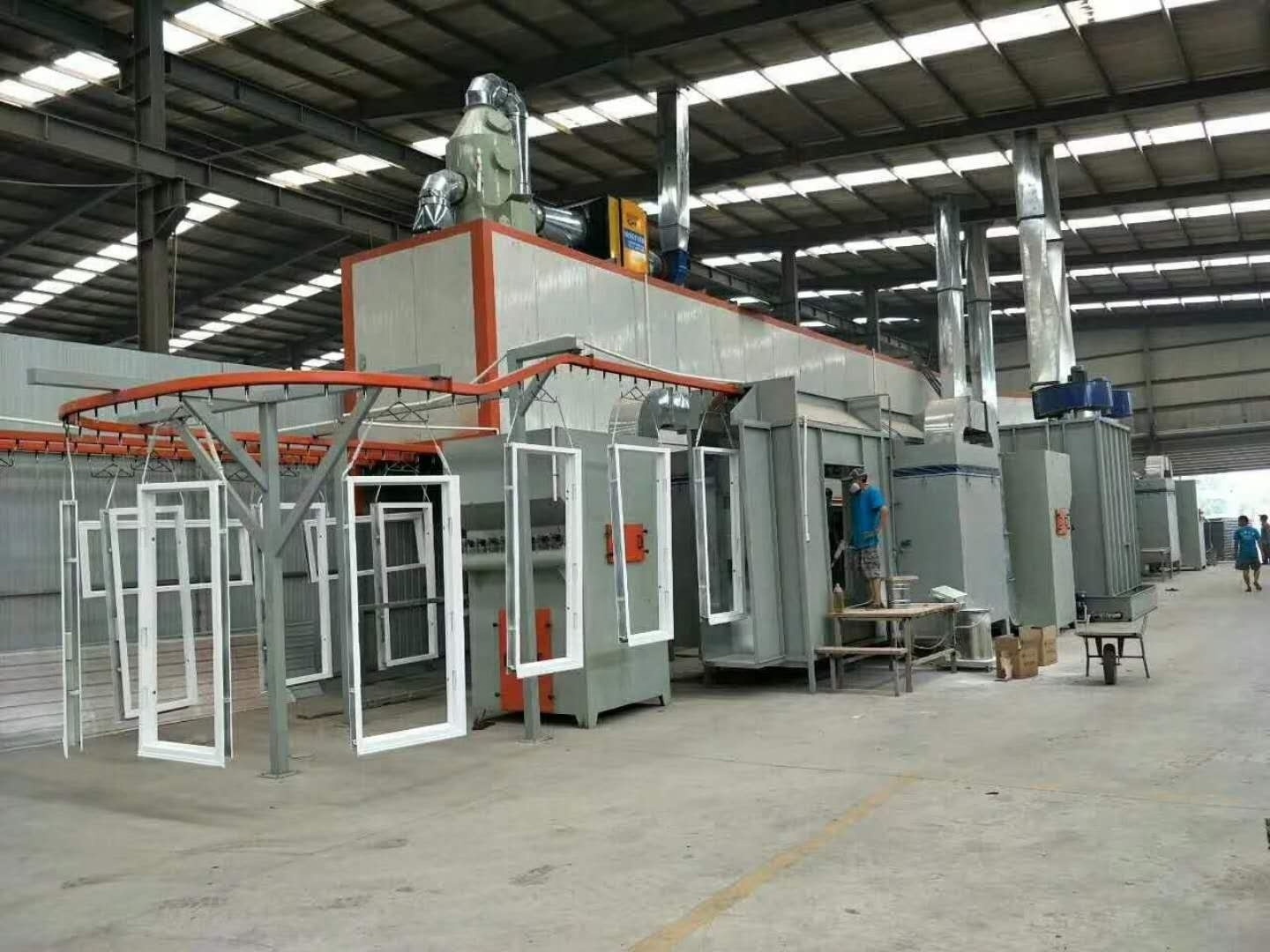 powder coating machine powder coating equipment  spray automatic line machine with powder gun