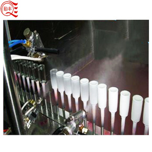 Glass cup bottle coating production line of automatic spray painting machine