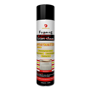 Manufacturer Wholesale Car Care Product Foam Cleaner Spray for Car Body Tyre Interior Upholstery Carpet