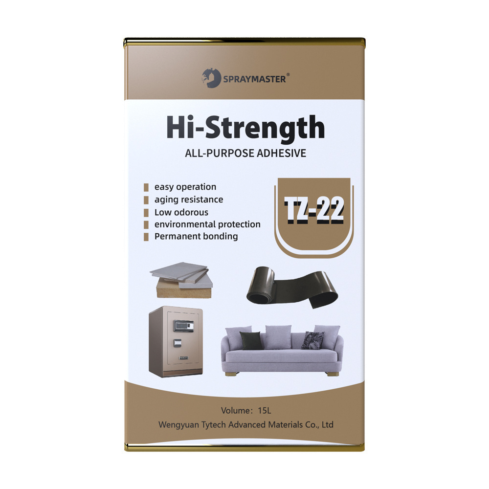 Manufacturer Wholesale Hi-Strength Odourless Wood Floor Spray Adhesive Glue For Upholstery,Floor,Board,Plywood and Laminate