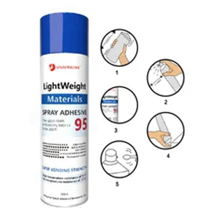 2024 New Arrival Light Weight Materials Adhesive 95 Multipurpose Spray Glue Adhesive