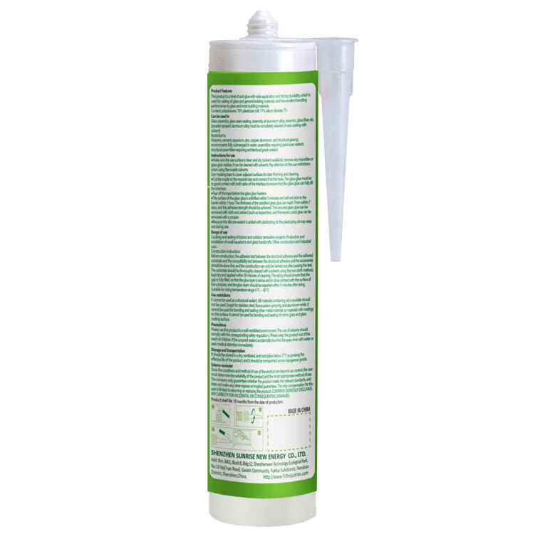 7CF Factory Price High Quality Gp Acetic Silicone Sealant For Bathroom