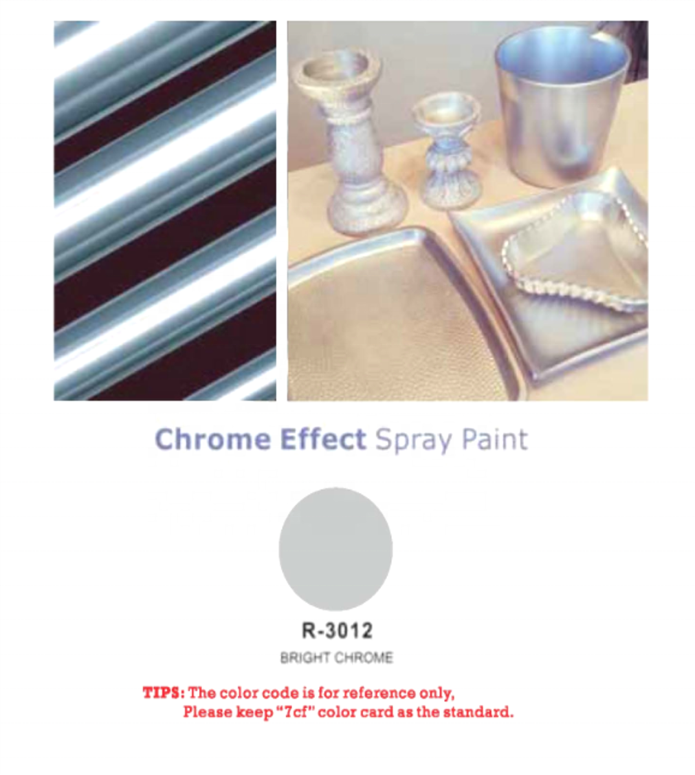 7CF Mirror Silver Bike Spray Chrome Paint