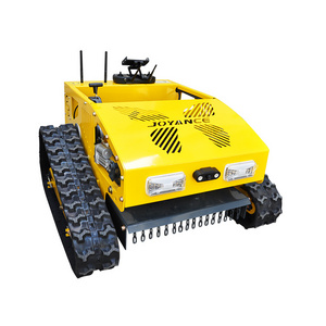 Joyance Home And Commercial Use Mini RC Tractor Mini Robot Gas Smart Snow Plow Snow Blade Lawn Mower