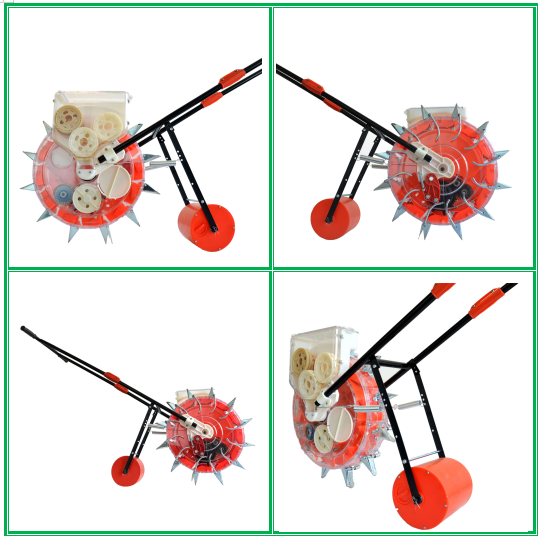 Plastic Adjustable Agriculture Machinery Equipment and Tools Corn Hand Push Seeder