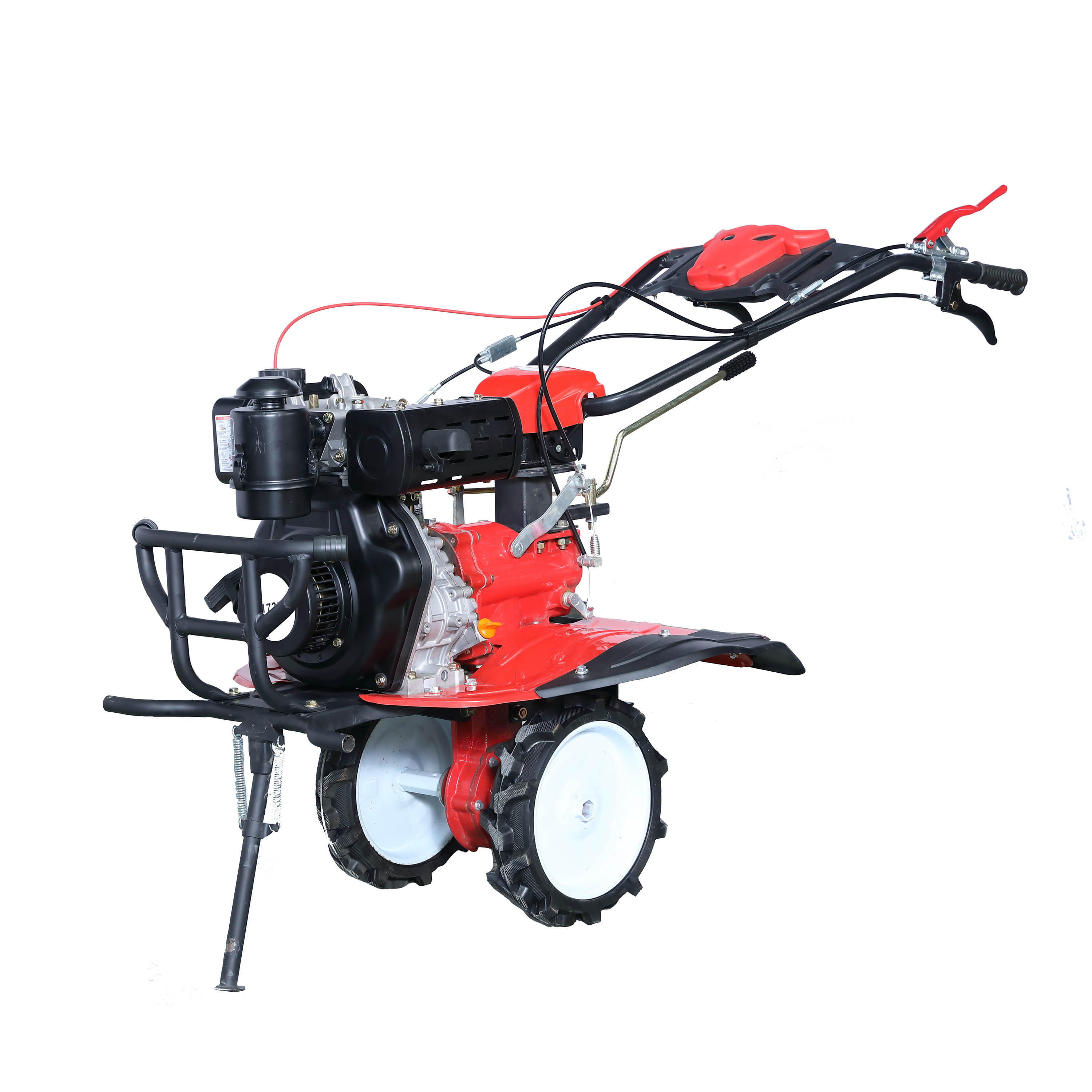 Agricultural multi functional light weight gasoline powered mini tiller cultivator for farm land