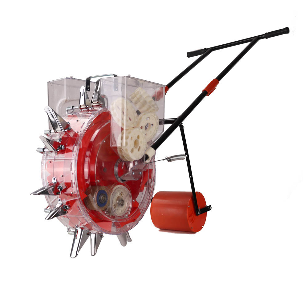 Factory Direct Sale Hand Seeder Agricultural Push Drill Seed Machine & Transplanters 6 Row Direct With High Quality