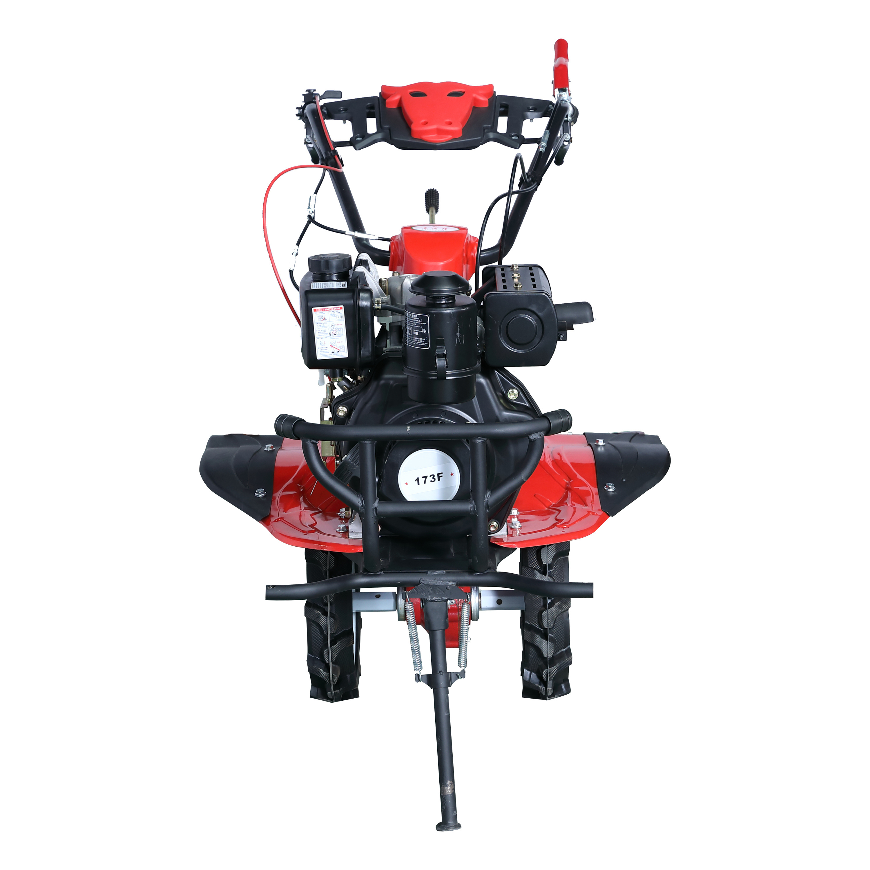 Agricultural multi functional light weight gasoline powered mini tiller cultivator for farm land