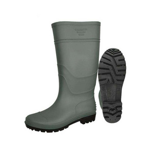 Anti Slip Waterproof Oil Acid Alkali Resistant Steel Toe Puncture Proof Antistatic  PVC Safety Rain Boots boots for rain