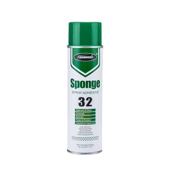 Sprayidea 32 Aerosol Upholstery Glue Spon 600ml Adhesive Foam for Mattress Sofa Construction Packing Woodworking