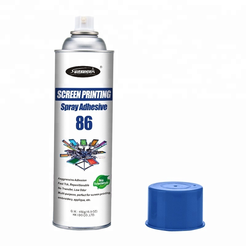 Screen Printing Spray Adhesive For Palet On Serigraphy