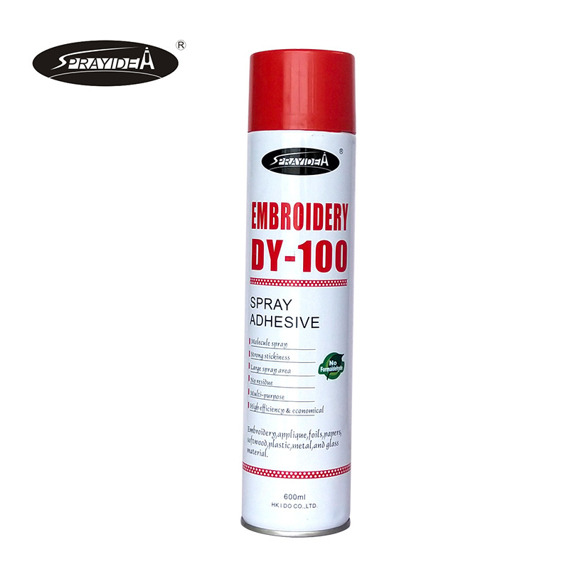 Sprayidea DY 100 transparent embroidery spray glue for fabric