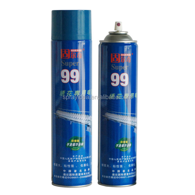 GUERQI super 99 adhesive spray glue for fabric/cloth